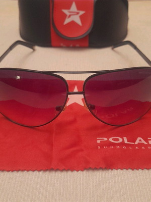Polar White Shark слънчеви очила като нови с поляризиран лещи