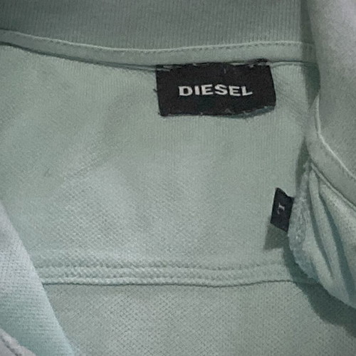 Diesel polo shirts pack of 2, size L, like new, turquoise and grey