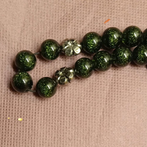 Handmade worry beads