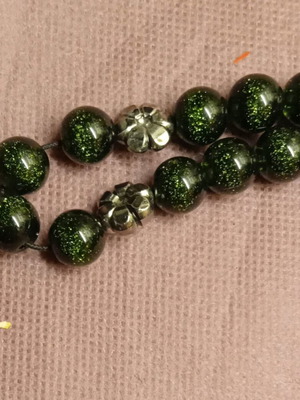 Handmade worry beads