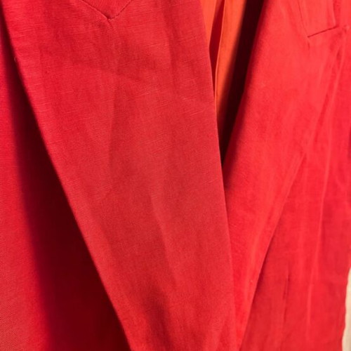 H&M red vest like new, size L
