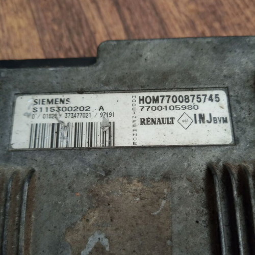 Computer Renault Megane Scenic 1.6 Siemens S115300202A used