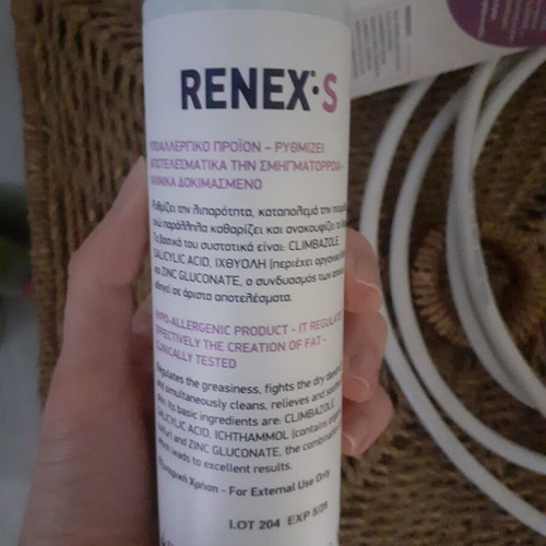 Renex S shampoo for hair loss new