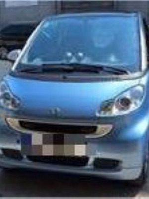 Smart ForTwo 2011 diesel automatic coupe used, blue