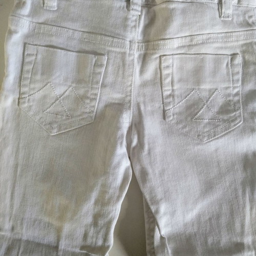 White denim pants for 3-year-old boy used