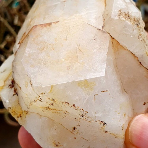 Clear Quartz Crystal Penteli Attica 12.8cm like new