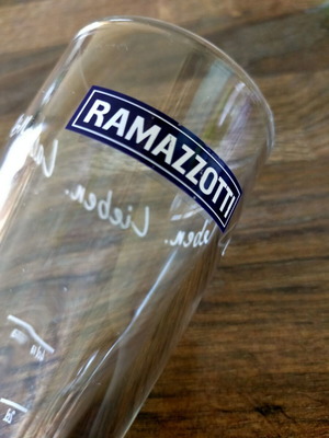 Ramazzotti glass collection used