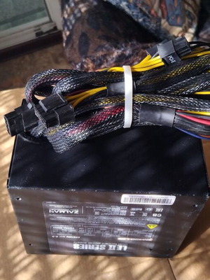 Zalman ZM400-LEII 400W ATX12V power supply used