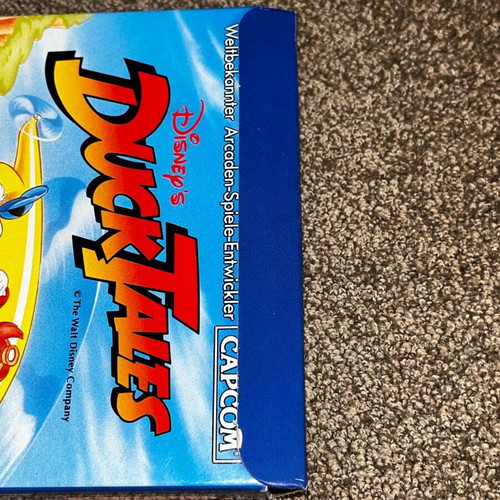 Nintendo NES DuckTales game like new with cartridge, box, and manual