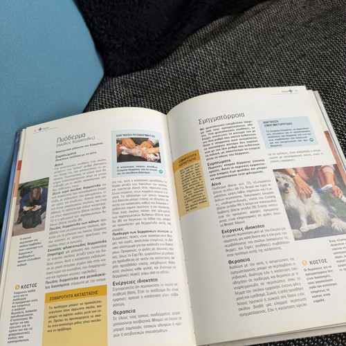 Dog Care Guide book used, health instructions for dogs