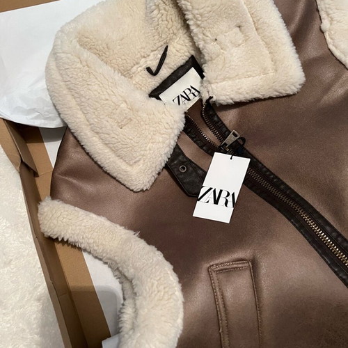 Zara short-sleeve jacket beige like new, size S