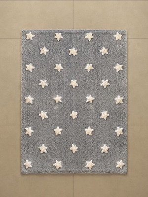 Lorena Canals children's washable rug with stars used