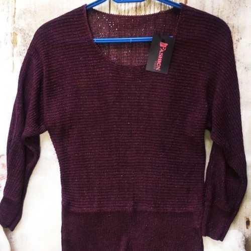 Μπλούζα Fashion Tayt Καινούργιο S/M Μπορντό