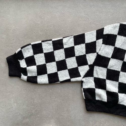 Divited H&M women's cardigan new, black and white, size M