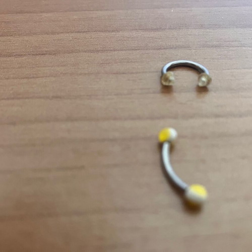 Piercing for nose and navel new, 10mm