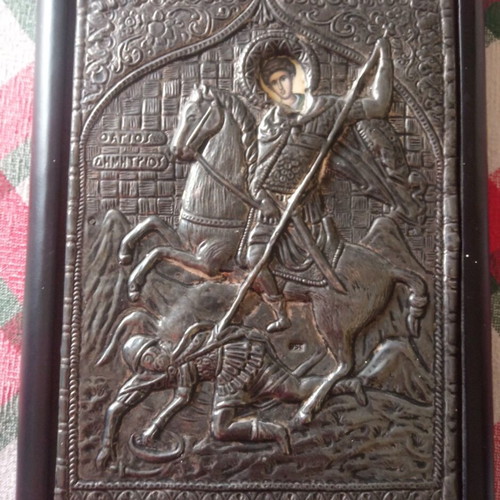 SILVER ICON 950 SAINT DEMETRIUS***EMPTYING OF WAREHOUSE