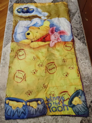 Disney Winnie the Pooh children's sleeping bag like new