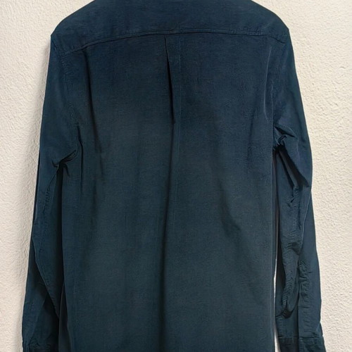 Intimissimi men's corduroy shirt blue new, size Medium