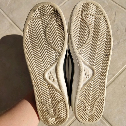 Nike sneakers used, black, size 40