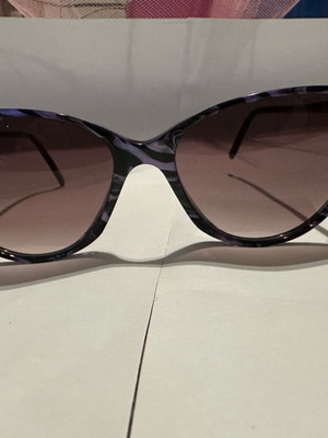 Tauschek Cat-Eye Sunglasses New, Purple Tortoise Vintage Made in Germany