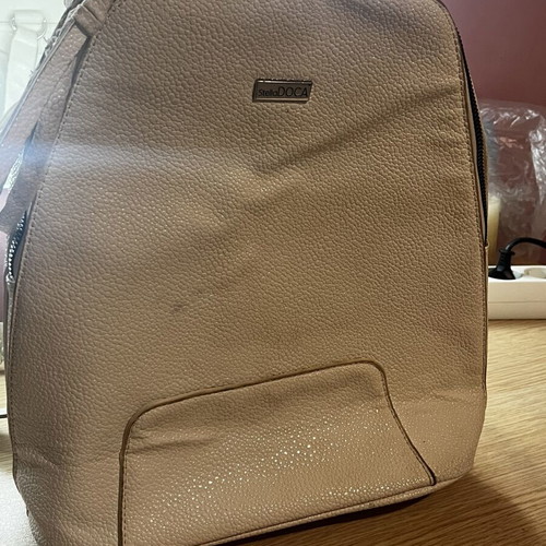 Doca backpack white used with minor imperfections