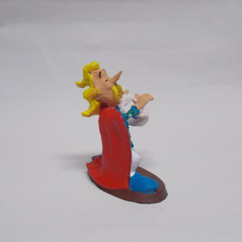 Asterix figure Cacofonix new, hand-painted