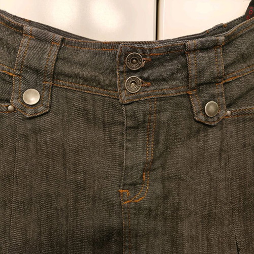 Bellino mini denim skirt like new, gray anthracite Y2K style