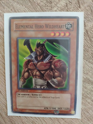 Elementary Hero Wildheart κάρτα Yu-Gi-Oh! σαν καινούργιο