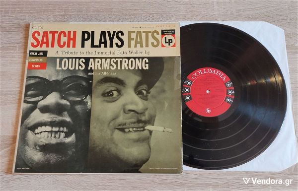 Louis Armstrong And His All-Stars Satch Plays Fats: A Tribute To The Immortal Fats Waller By Louis Armstrong And His All-Stars LP
