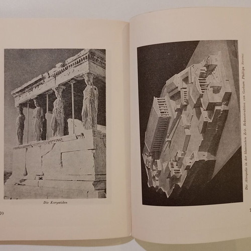 Die Akropolis und ihre Umgebung German travel guide used
