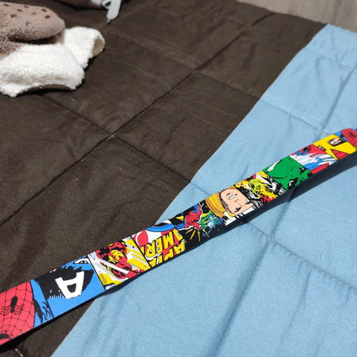 Marvel official belt like new, multicolor, length 125cm