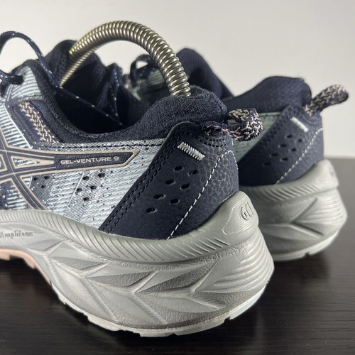 Asics Trail Running Shoes Navy Blue Grey Women's EU 39
