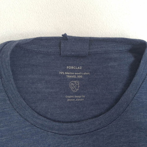 Forclaz men's merino wool t-shirt size M