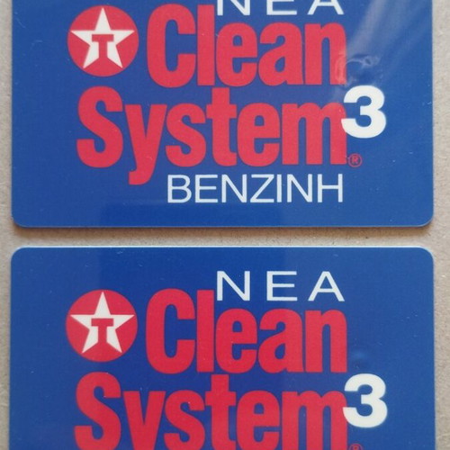 Greek Texaco phone cards 1995, pack of 2