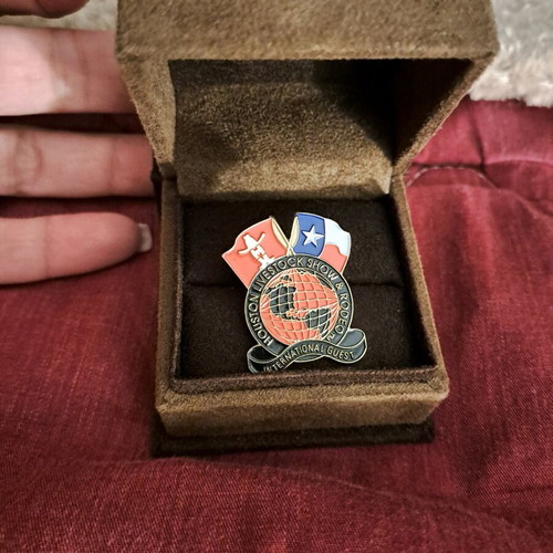 Collectible pin like new from Rodeo Houston Texas