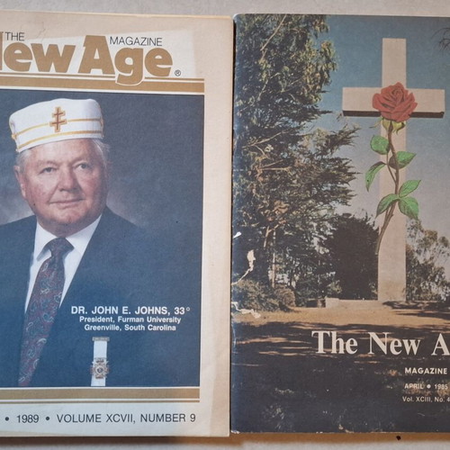 Scottish Rite Journal of Freemasonry used, 19 issues 1990-2001 English
