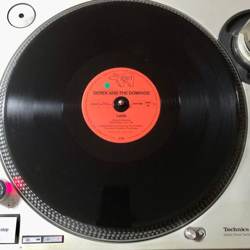 Derek And The Dominos Eric Clapton Layla Wonderful Tonight Vinyl like new, 12"