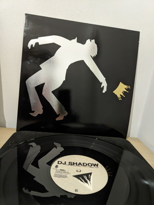 DJ Shadow The Mountain Has Fallen EP βινύλιο σαν καινούργιο, ηλεκτρονική