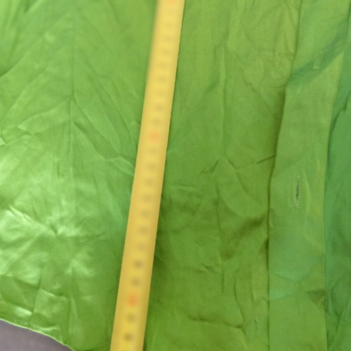 COS silk shirt size S like new, green