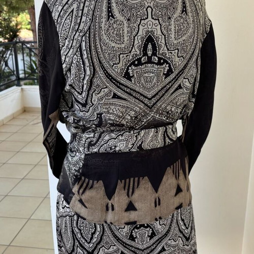 Etro Silk Ensemble Small like new, black and beige