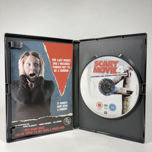 Scary Movie 4 Extended and Unsanitized Edition DVD like new with English subtitles