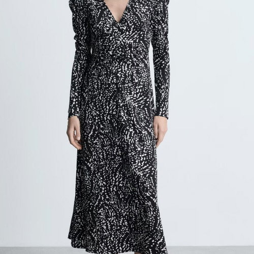 Mango midi dress new, size Large, black -  15,00 - Vendora.cy