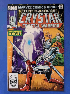 The Saga of Crystar 2 comic book used, English