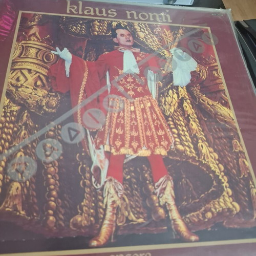 Klaus Nomi Encore 1983 vinyl record