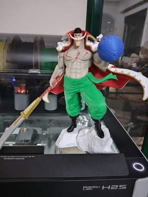 Φιγούρα Πειρατής Whitebeard 3D εκτύπωση σε PLA 30 εκ κατόπιν παραγγελίας