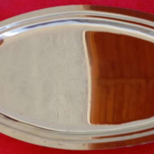 Stainless Steel Serving Platters Set of 6 like new