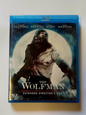 The Wolfman Extended Director's Cut Blu-Ray used with Greek subtitles