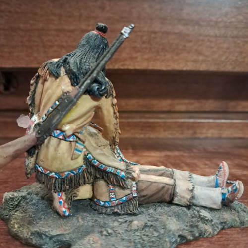 Last of the Mohicans diorama with Indians new