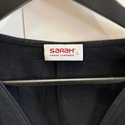 Sarah Lawrence mako blouse Large like new, black