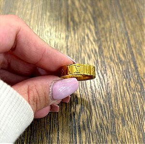 louis vuitton ring gold δαχτυλιδι 7ρι